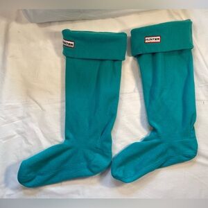 Hunter Long Socks, Teal Green, size‎ ML